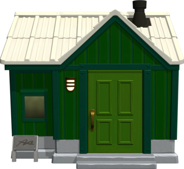 Animal Crossing: New Horizons Déivid Casa Vista Exterior